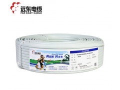 远东电线电缆 BVVB 2*1.5平方国标家装照明用2芯电线铜芯外护硬线 线路改造明装敷设 白色 100米图2