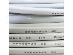 远东电线电缆 BVVB 3*4平方国标家用3芯电线铜芯外护硬线 线路改造明装敷设 白色 100米图4