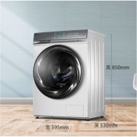 洗烘一体洗衣机10KG超微净泡水魔方智能家电TD100VT818WMUIAD5