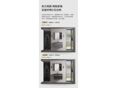 潮流轻奢感应给皂器浴室柜 A2410【双色可选，不含配件包及龙头】图4
