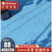 LG Hausys韩国品牌新款LG弹性卷材PVC地板革家用商用办公水泥地板胶 环保防水耐磨 LG-506 家用