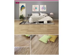 LG木纹自粘地板环保石塑地板无味PVC地板贴片材耐磨家用商用办公用厚2.0mm 2752图7