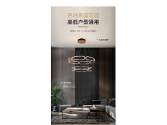 雷士照明伯克丽吊灯—空格系列图7