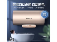 万和80升电热水器电家用洗澡卫生间即热小型速热淋浴智能储水式Q7图2