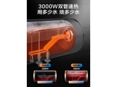 万和电热水器电家用卫生间速热洗澡60升储水式节能80L官网租房Q9图4