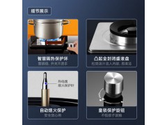 万和C3猛火煤气灶双灶天然气液化气大火力燃气灶台嵌入式家用炉具图3