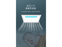 友邦集成吊顶 换气扇 浴室厨房凉霸风扇垂直风凉霸DL001图4