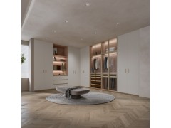 索菲亚衣柜定制 卡乐系列（双饰面平板门/斜切门板）图3