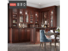 索菲亚书柜定制  复古公爵系列图2