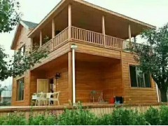 防腐木木屋，门楼花窗，水榭观景台，产品规格多样，可来图定制图2