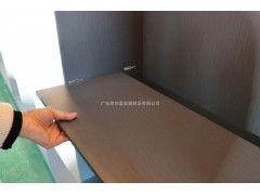 生产定制现代简约不锈钢铝蜂窝拆装展示柜图2