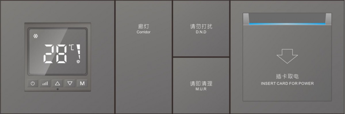 GENGET尊爵  G1智能开关面板