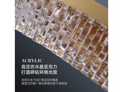 松伟-幸运环轻奢大厅吊灯图8