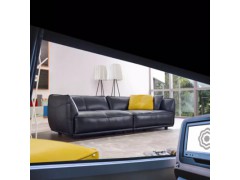 Domicil全皮沙发小户型大二人位轻奢客厅简约ins家具DM-A0074图4