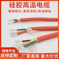硅橡胶高温电缆线