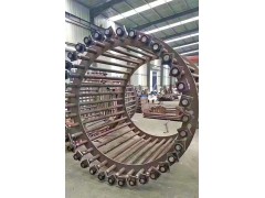 河北35kv电力钢管杆 电力钢杆 生产厂家 地脚螺栓 电力钢管桩图4
