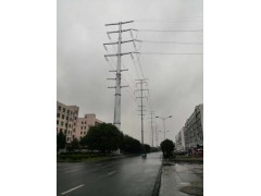 河北电力钢管塔 电力钢管杆 电力钢杆 地脚螺栓 钢制电杆图2