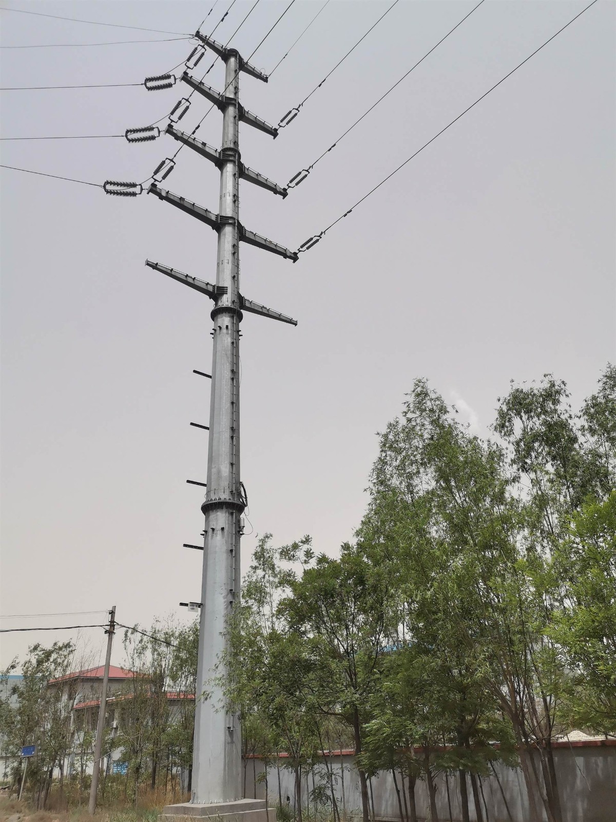 河北66kv电力钢管杆 电力钢杆 生产厂家