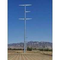 河北110kv电力钢管杆 电力钢杆