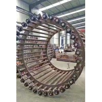 河北杭工电力钢管塔 电力钢管桩 10kv电力钢杆 钢管杆